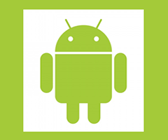 Logo Android Verde Atualizando