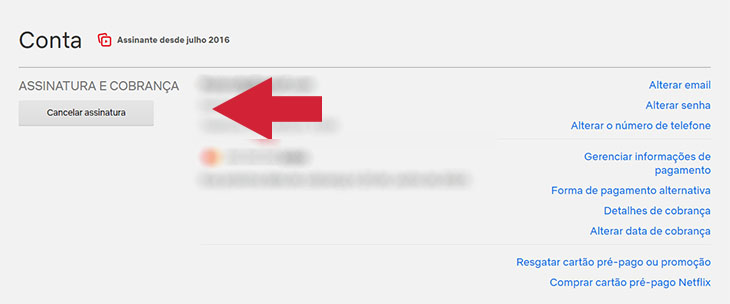COMO CANCELAR A ASSINATURA DA CONTA NETFLIX PELO