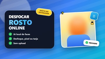 Desfocar rosto online grátis