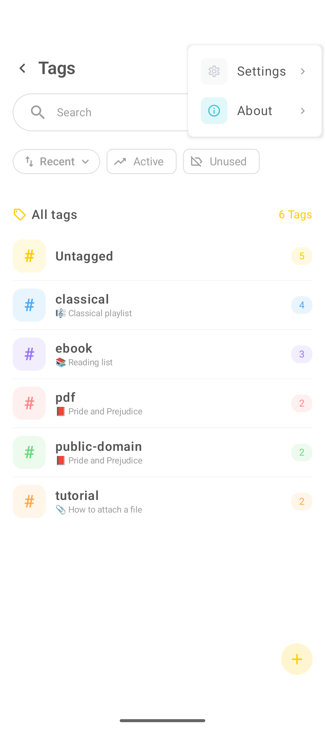 Menu do editor de desenho com Page size, Save as e Share as