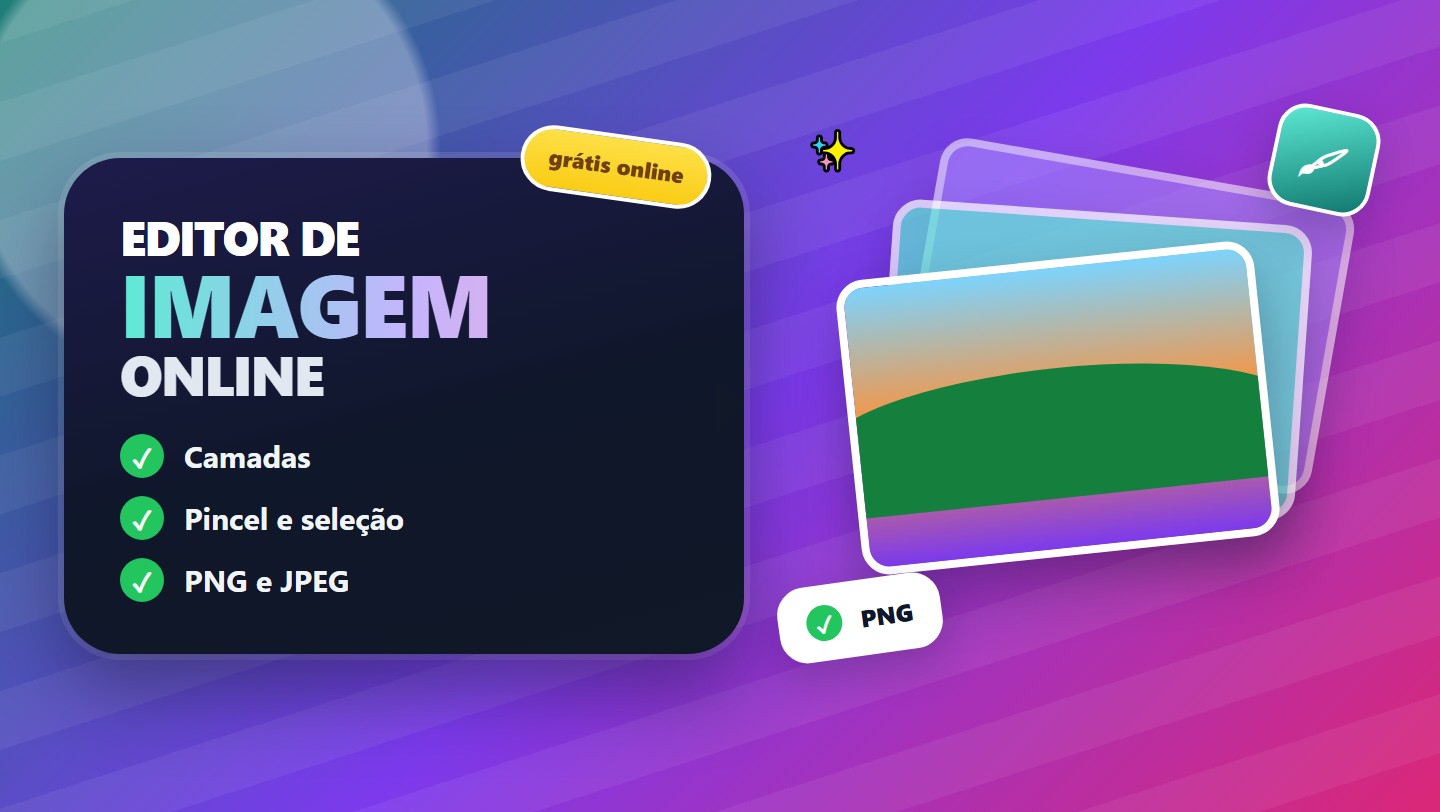 Editor de imagem online grátis