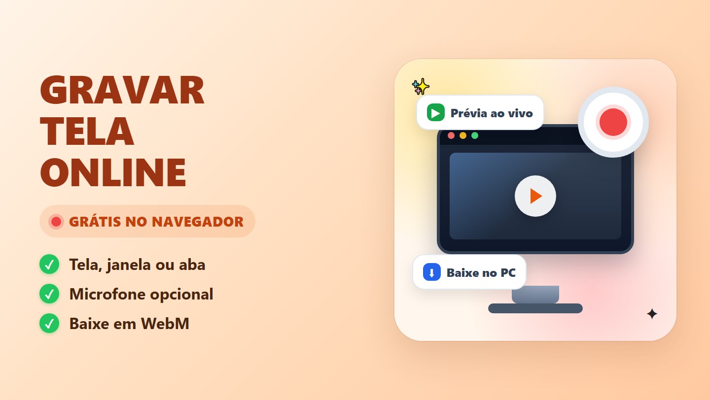 Gravar tela online grátis