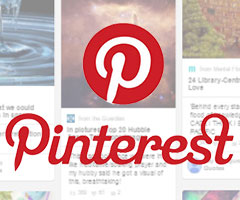 Logo Pinterest fundo site