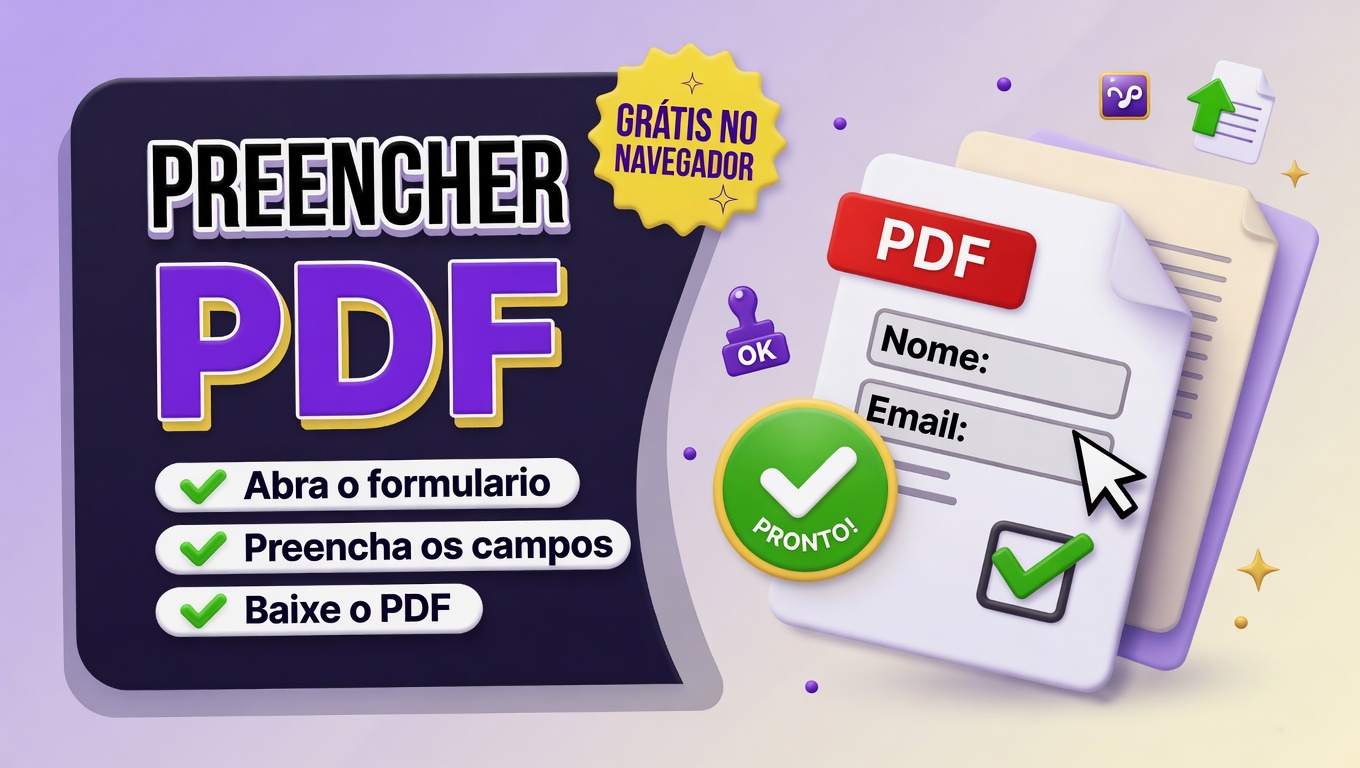 Preencher PDF online grátis
