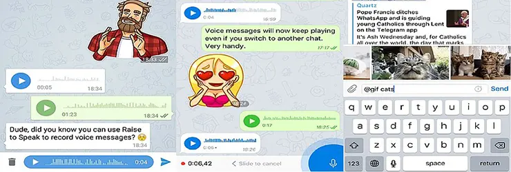 Telegram Alternativa mais Popular