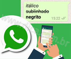 WhatsApp Negrito, Itálico e Sublinhado: Como Formatar Texto no Whatsapp